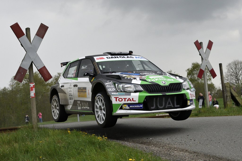 Ib Kragh og Ditte Kammersgaard tog andenpladsen i Cimbern Rallye